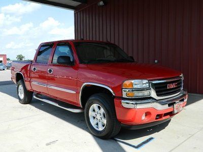 Slt 5.3l crew cab 4x4 leather red!!