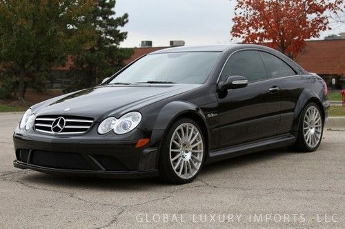 Clk63 amg black series mbz black/black serviced rare navigation