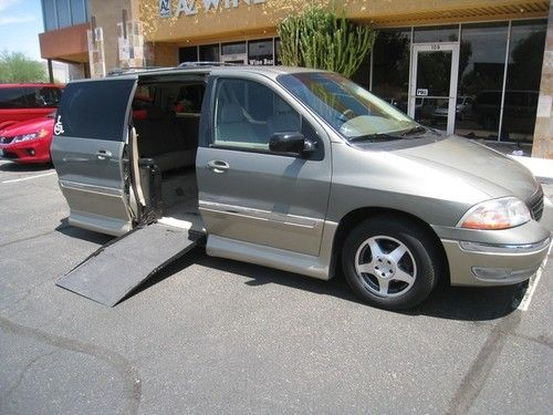 1999 ford windstar sel vmi wheelchair handicap mobility van low low miles