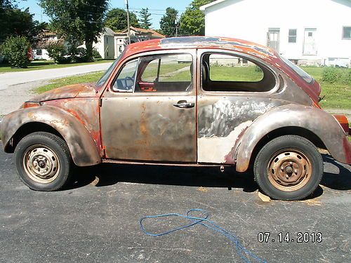 1973 vw super beetle &amp; cragar 225/75r14 tires