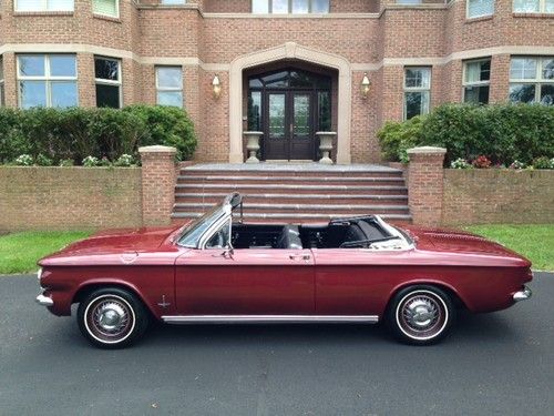 Fully restored, show quality 1963 corvair monza conv.