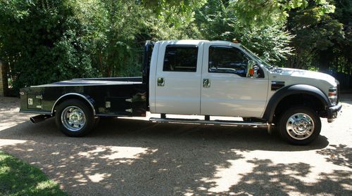 2008 ford f-550 lariat loaded!  hauler!  low miles and low reserve!