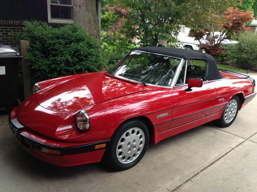 1987 alfa romeo spider quadrifoglio