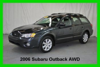 06 subaru outback wagon 2.5i awd nav no reserve