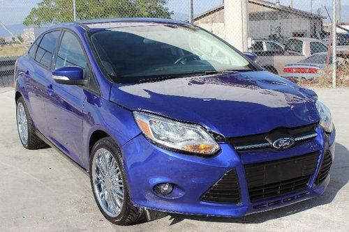 2013 ford focus se salvage repairable rebuilder only 2k miles will not last runs