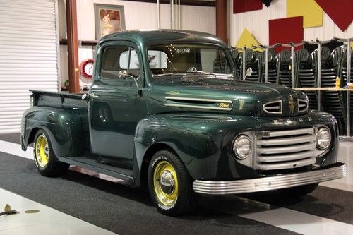 1950 ford f100, 300hp 350, with turbo automatic 3-speed transmission