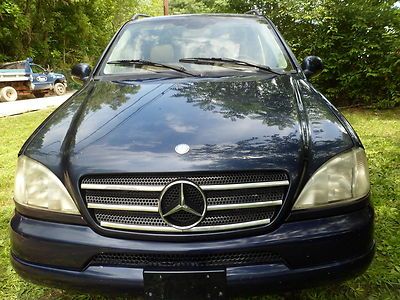 2001 mercedes-benz m-class 5dr allwheeldrive powermoonroof 3.2liter 6cylinder