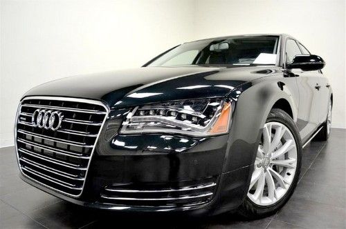 2012 audi a8 l~navi~night vision~cam~htd/col lea~panoramic~free shipping!!