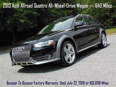 Audi certified 6 year / 100,000 mile bumper to bumper warranty