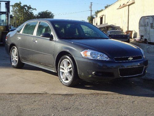 2013 chevrolet impala ltz damaged salvage runs! cooling good loaded wont last!!