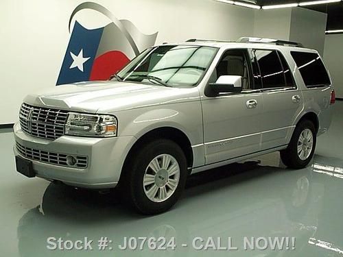 2010 lincoln navigator sunroof nav rear cam dvd 39k mi texas direct auto