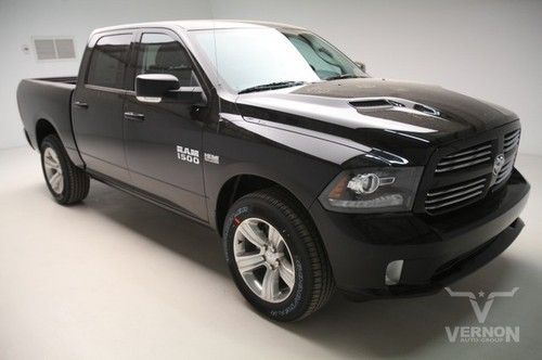 2013 sport crew 4x4 20s aluminum uconnect bluetooth v8 hemi lifetime warranty