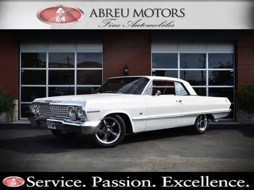 1963 chevrolet impala  ground up restoration  350 v8 * pro-matic ii shifter!