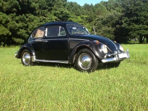 1962 volkswagen beetle all og ragtop survivor car