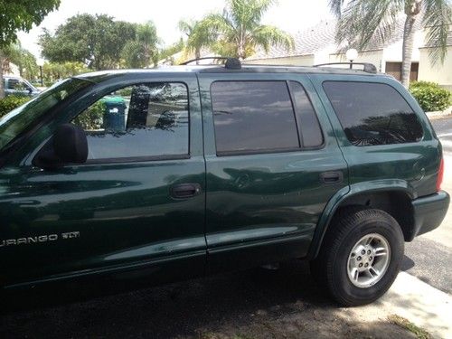 1998 dodge durango slt sport utility 4-door 5.2l 140k runs! located in miami