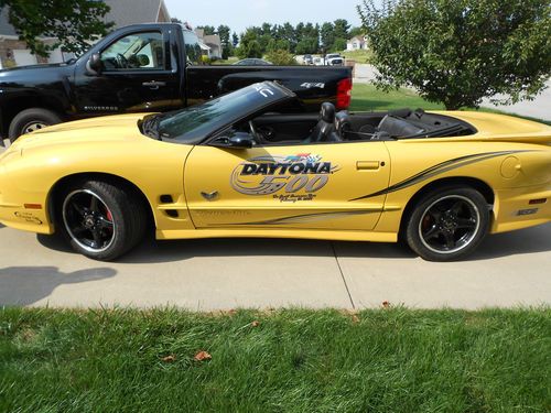 2002 pontiac trans am convertable collectors edition