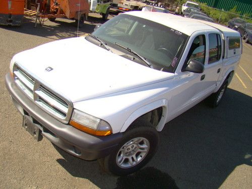 2004 dodge dakota sxt quad cab 4x4 with canopy