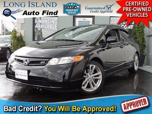 08 civic si recaro k20 sunroof spoiler vtec clean carfax