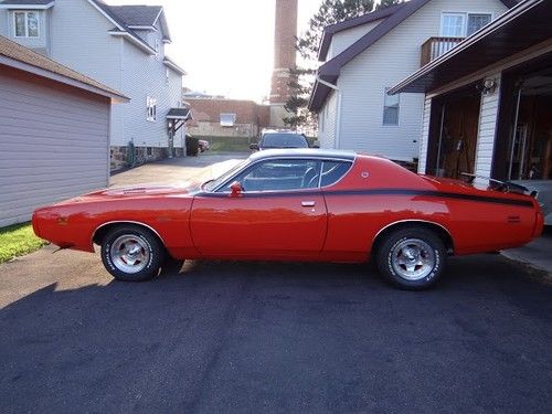 1971 Dodge Charger SE 383 Magnum Automatic 75K Orange, US $22,500.00, image 4