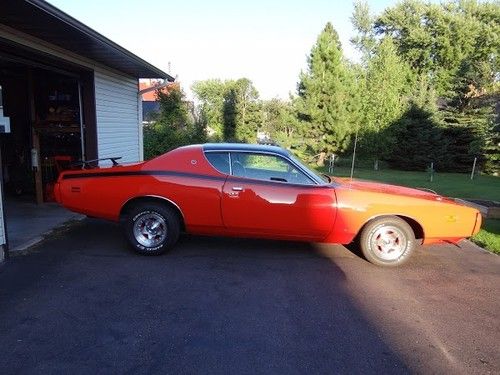 1971 Dodge Charger SE 383 Magnum Automatic 75K Orange, US $22,500.00, image 5