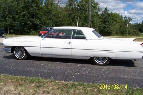 Barn find all original 40k original miles solid car 429ci coupe deville clean