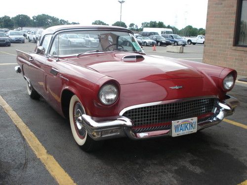 1957 ford thunderbird base convertible 2-door 5.1l