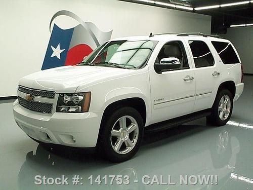 2013 chevy tahoe ltz sunroof nav dvd rear cam 20's 28k! texas direct auto