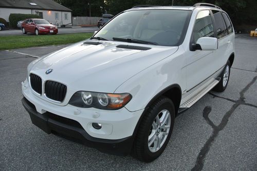 2005 bmw x5 3.0i navigation system 6cd running boards premium package xenon