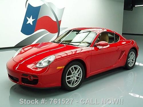 2008 porsche cayman 5-speed leather alloys only 47k mi texas direct auto