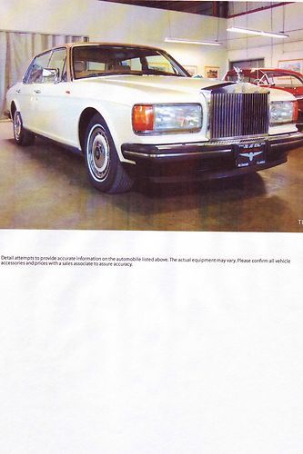 1994 rolls royce silver spur iii sedan 4-door 6.7l