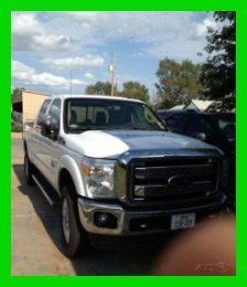2011 ford f350 lariat crew cab turbo diesel 6.7l v8 32v automatic 4x4 warranty