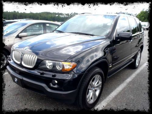 No reserve 2006 bmw x5 4.4i clean title navigation panoramic roof premium &amp; fast