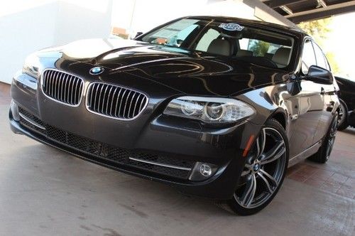 2011 bmw 528i premium/sport pkg. nav/camera. loaded. 1 owner. clean carfax.