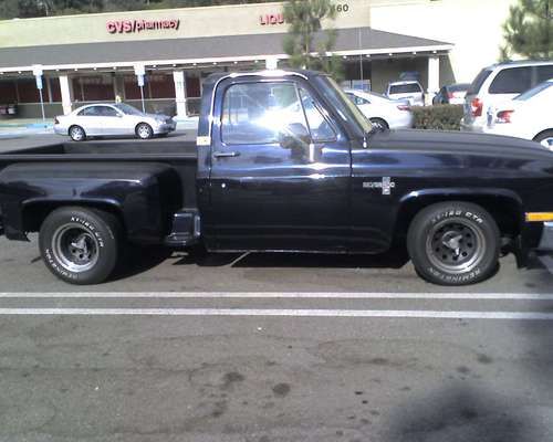 Partially restored stepside 350 engine &amp; trans low miles