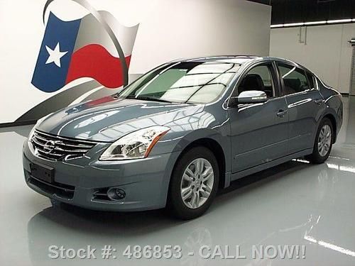 2010 nissan altima 2.5 sl sedan sunroof htd leather 9k texas direct auto