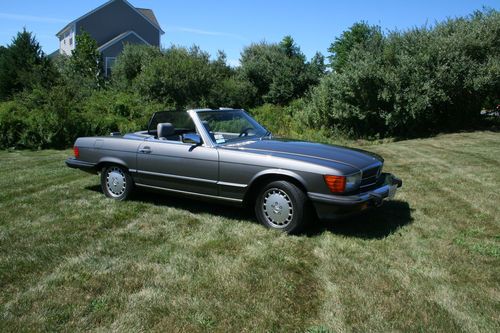 1988 mercedes 560 sl with hardtop