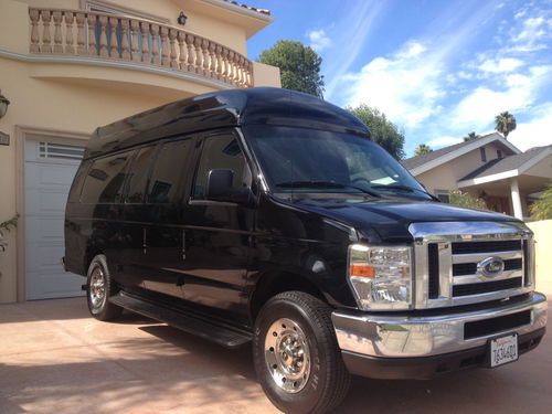 2008 ford e-250 high ceiling executive limo van, limousine, limo