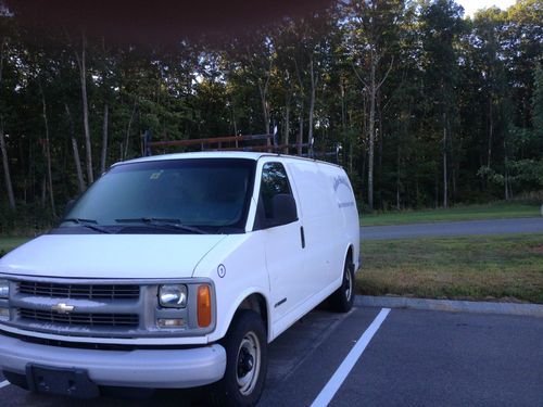 1999 chevrolet express 3500 base extended cargo van 3-door 5.7l