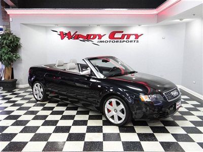 2005 audi s4 quattro cabriolet~4.2 v8~6-speed~recaro leather~stock &amp; original!