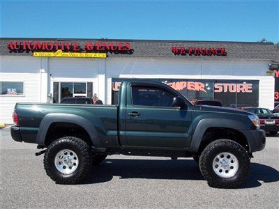 2011 toyota tacoma 4wd we finance lift kit 5 speed must see 20k mi clean car fax