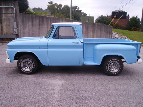 1964 chevy c-10 stepside 350 v8 400 turbo new paint lots of new parts installed