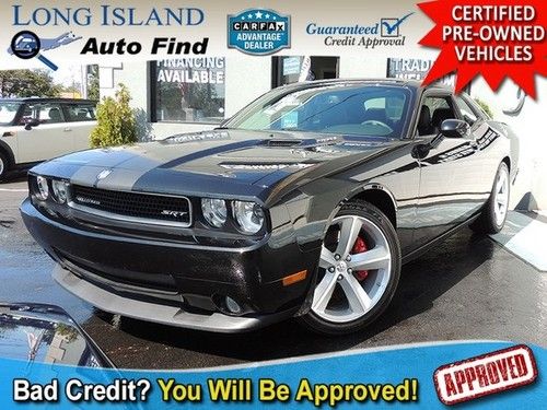 Srt hemi mopar coupe black leather manual transmission sunroof navigation new!