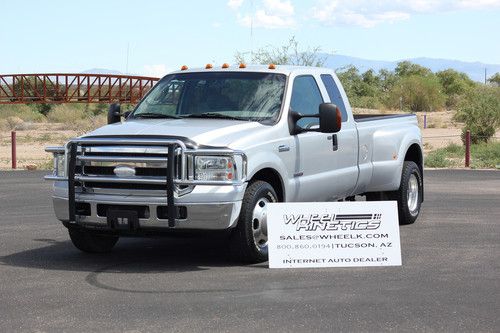 2005 ford f350 diesel dually drw 118k miles crew cab ready to tow! see video