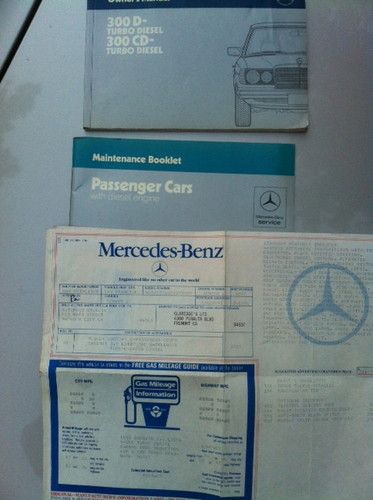 1985 Mercedes 300 CDT (coupe diesel turbo), image 23