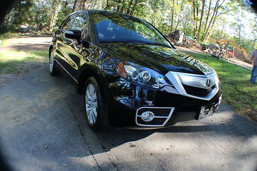 2010 acura rdx awd sh! - navigation + technology package! salvage flood !