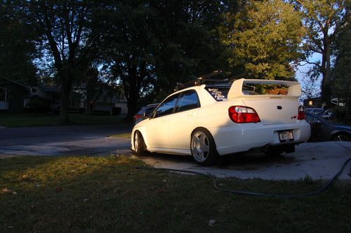 2006 subaru wrx sti alpine white