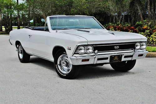 Sweet 1966 chevrolet chevelle malibue ss convertible tribute at no reserve wow
