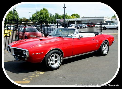 Classic and rare 1967 pontiac firebird 400 convertible - drastic price reduction