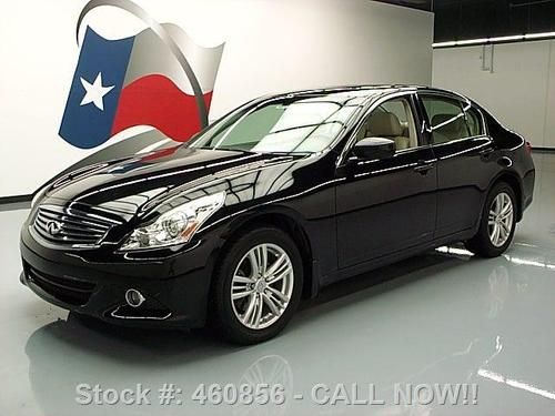 2010 infiniti g37x sedan awd premium sunroof nav 57k mi texas direct auto