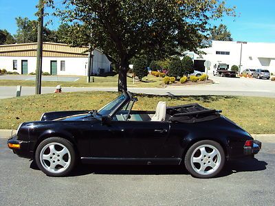 1989 PORSCHE 911 CARRERA CABRIOLET - LOOKS/RUNS/DRIVES EXCELLENT - LOADED - NICE, image 2